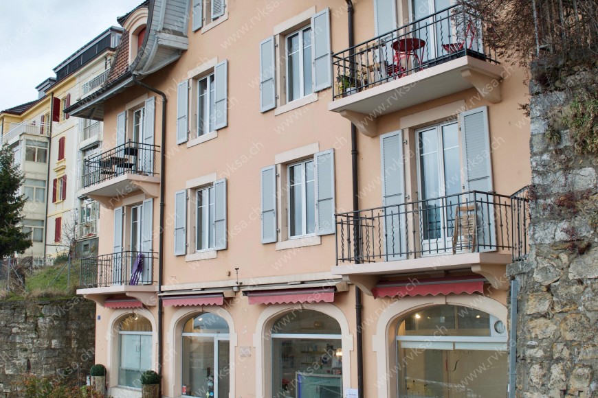 Appartement de 3 pièces, 53 m2, à Neuchâtel Bâtiment Appartement de 3 pièces, 53 m2, à Neuchâtel