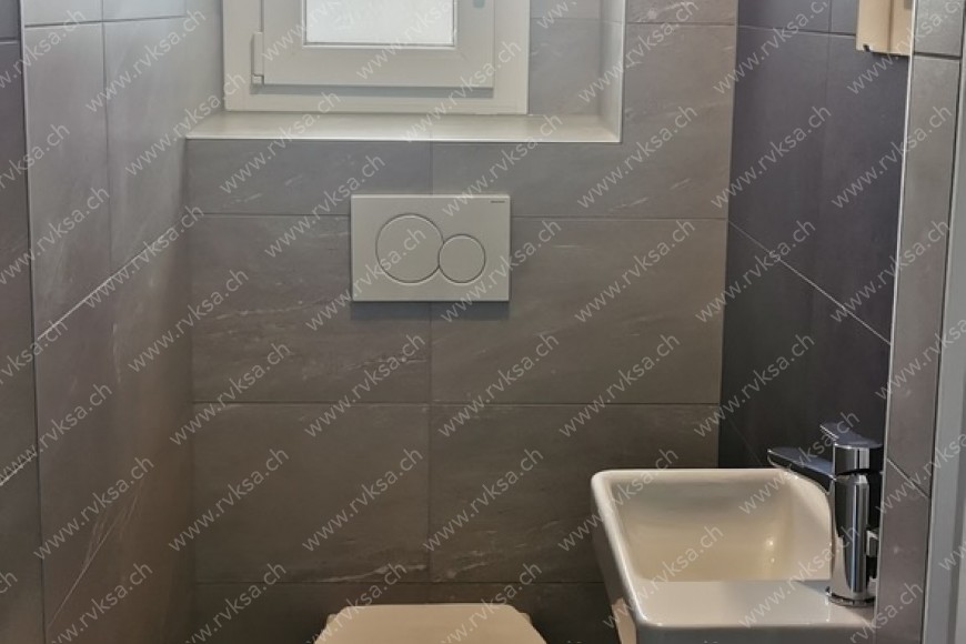 Appartement de 4 pièces, à Bevaix - WC séparé 