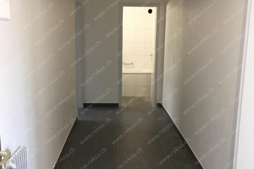 Appartement de 3 pièces, 59 m2, à Cornaux - Hall 