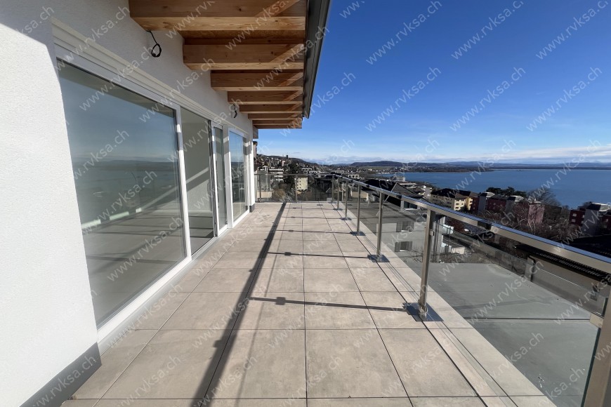 Appartement de 2 pièces, 32.8 m2, à Neuchâtel Appartement de 2 pièces, 32.8 m2, à Neuchâtel - Balcon - terrasse