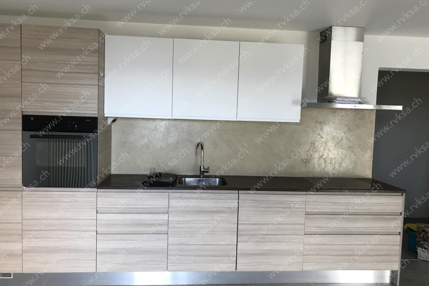 Appartement de 3 pièces, 55.41 m2, à Neuchâtel Appartement de 3 pièces, 55.41 m2, à Neuchâtel - Cuisine