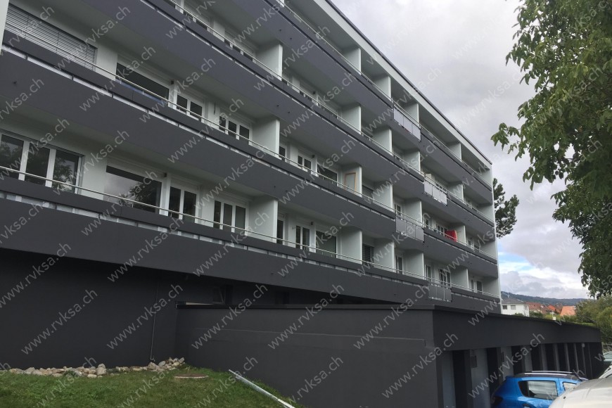 Appartement de 3 pièces, 59 m2, à Cornaux Bâtiment Appartement de 3 pièces, 59 m2, à Cornaux