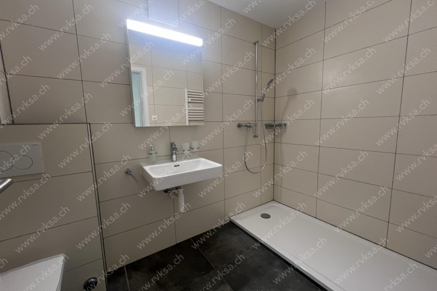 Appartement de 3 pièces, 70 m2, à Neuchâtel - Salle de bain 