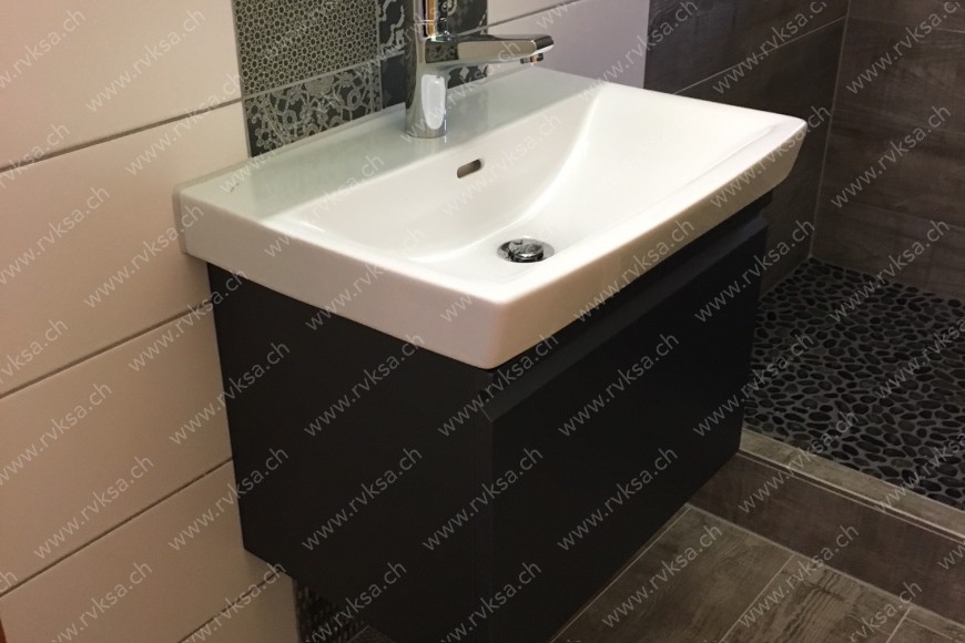 Appartement de 3.5 pièces, 72 m2, à Neuchâtel - Salle de bain 