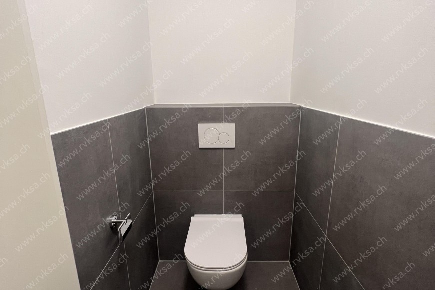 Local commercial de 1 pièce, 364.32 m2, à Bienne - WC séparé 