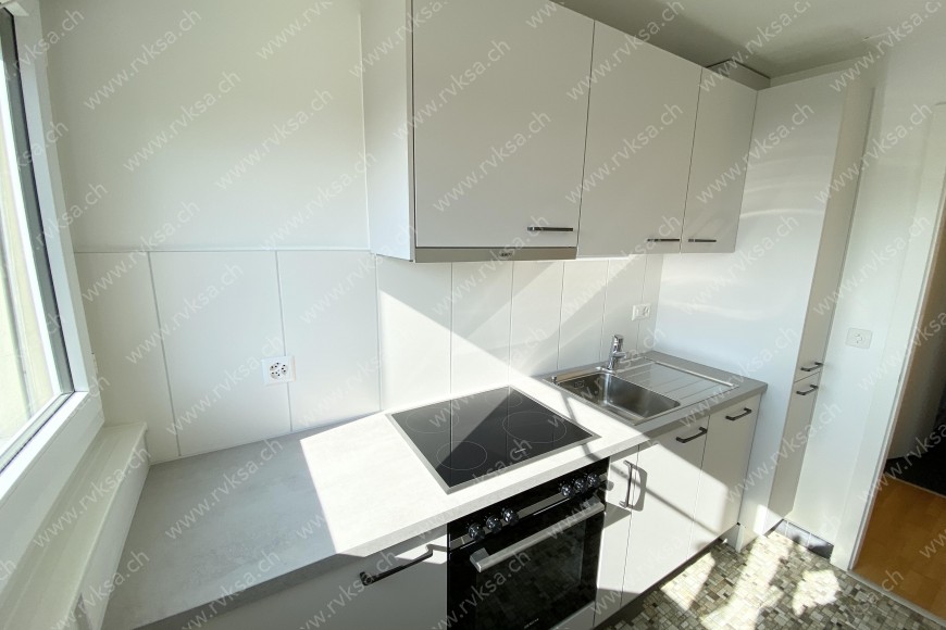 Appartement de 2 pièces, 43 m2, à Bôle Appartement de 2 pièces, 43 m2, à Bôle - Cuisine
