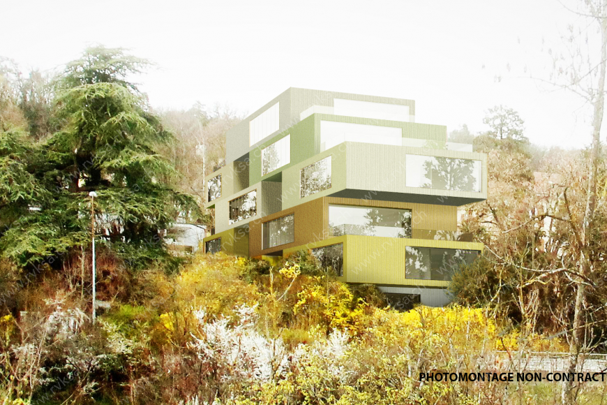 Appartement de 2.5 pièces, 46.3 m2, à Neuchâtel Bâtiment Appartement de 2.5 pièces, 46.3 m2, à Neuchâtel