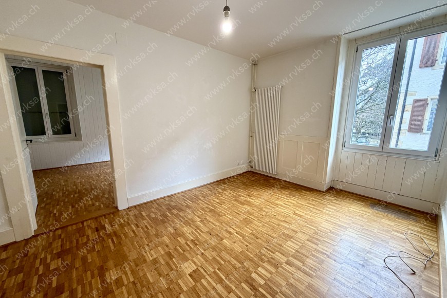 Appartement de 2 pièces, 63 m2, à Boudry - Séjour 
