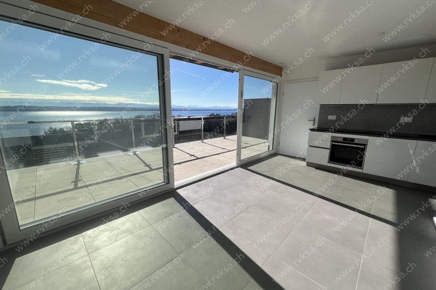 Appartement de 2 pièces, 32.8 m2, à Neuchâtel Appartement de 2 pièces, 32.8 m2, à Neuchâtel - Séjour