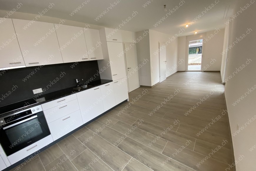 Appartement de 2.5 pièces, 46.3 m2, à Neuchâtel Appartement de 2.5 pièces, 46.3 m2, à Neuchâtel - Cuisine