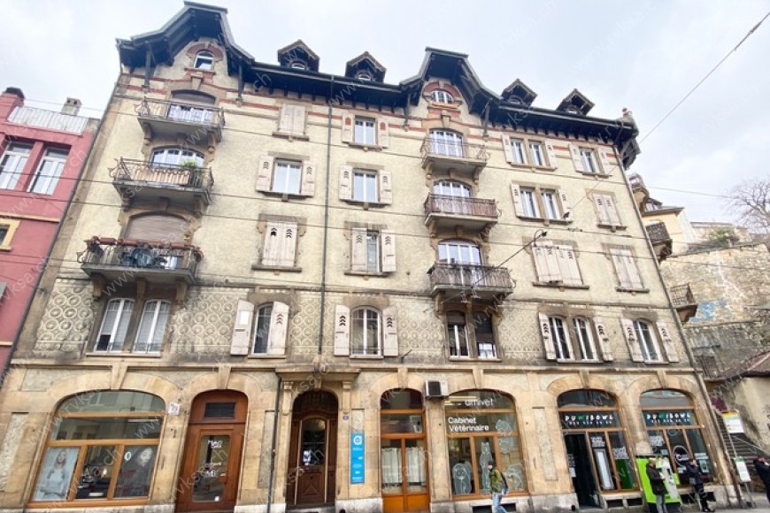 Appartement de 2 pièces, 32 m2, à Neuchâtel Bâtiment Appartement de 2 pièces, 32 m2, à Neuchâtel