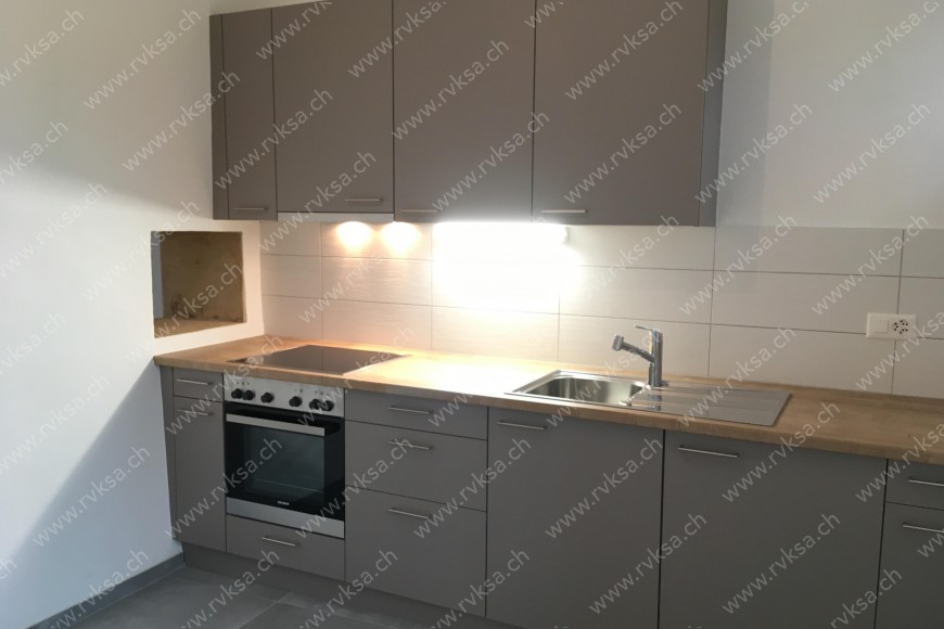 Appartement de 1 pièce, 41.7 m2, à Neuchâtel - Cuisine 