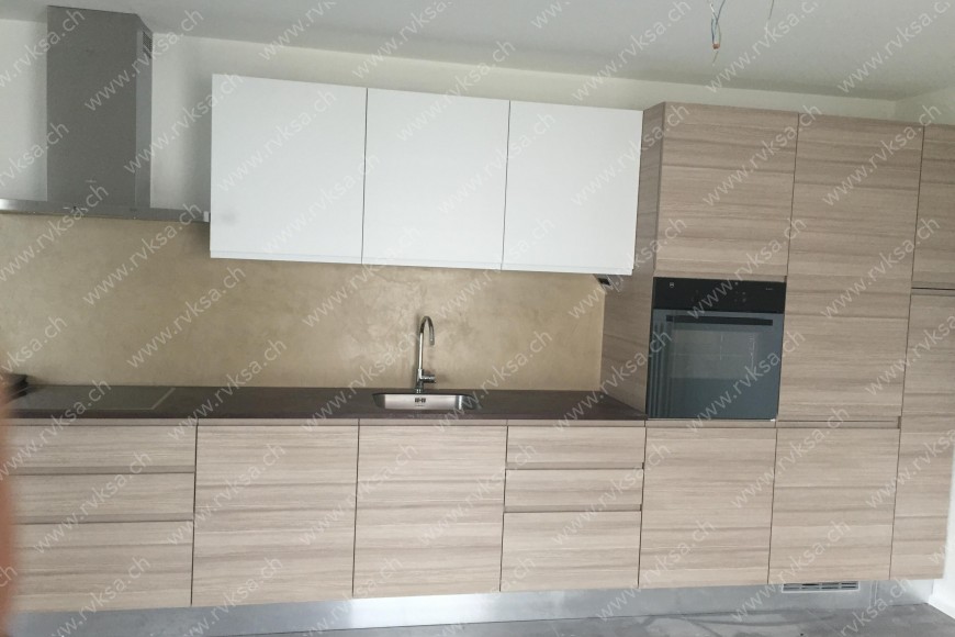 Appartement de 3 pièces, 55.50 m2, à Neuchâtel - Cuisine 