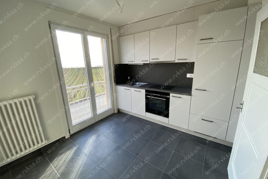Appartement de 1 pièce, 32 m2, à Auvernier Appartement de 1 pièce, 32 m2, à Auvernier - Séjour