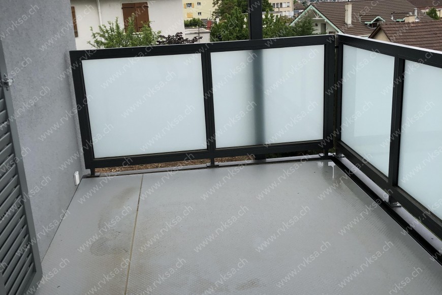 Appartement de 3 pièces, 62.91 m2, à Neuchâtel - Balcon - terrasse 