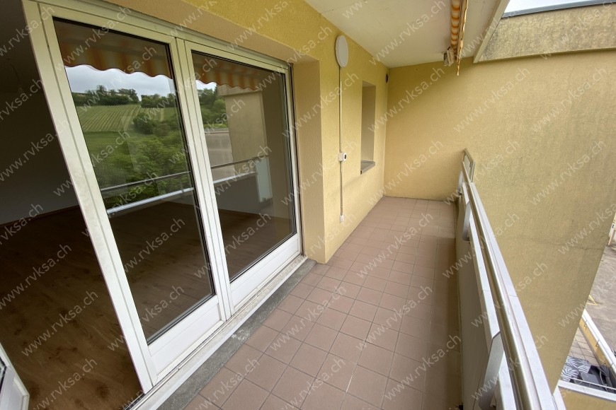 Appartement de 4 pièces, 85 m2, à Boudry - Balcon - terrasse 