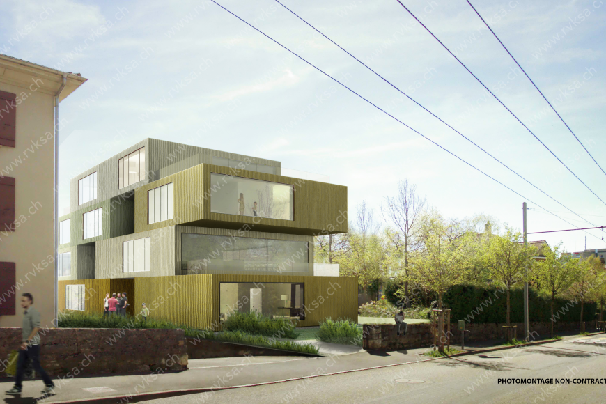 Appartement de 2.5 pièces, 46.3 m2, à Neuchâtel Bâtiment Appartement de 2.5 pièces, 46.3 m2, à Neuchâtel