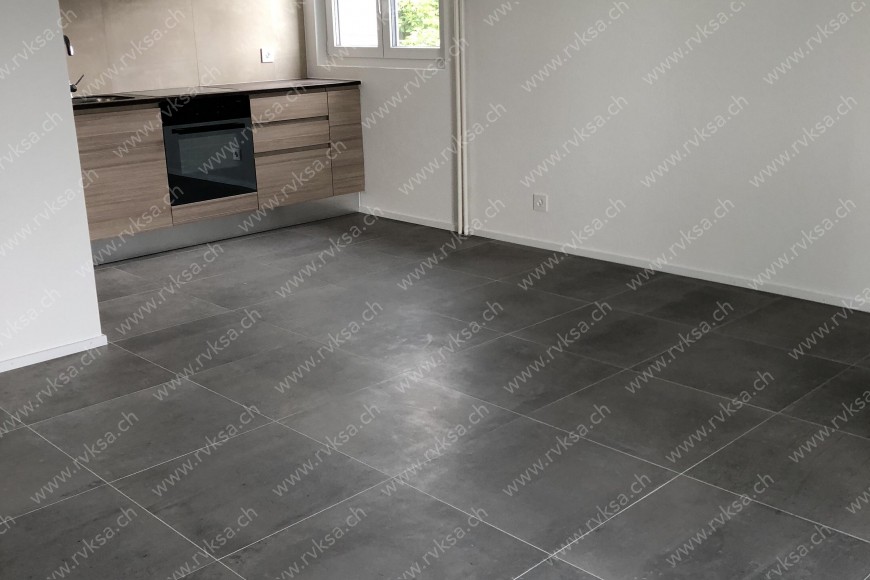 Appartement de 3 pièces, 62.91 m2, à Neuchâtel - Séjour 