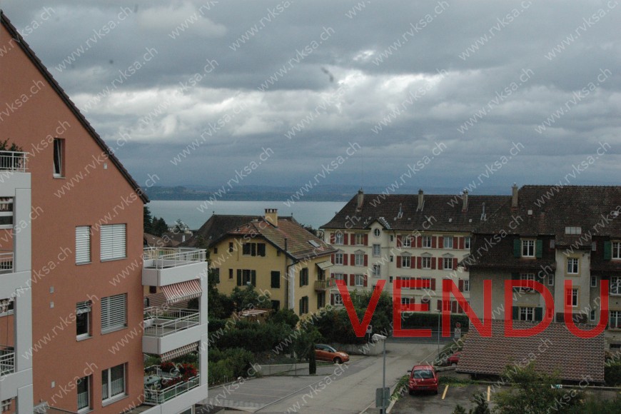 Vue depuis balcon d'angle