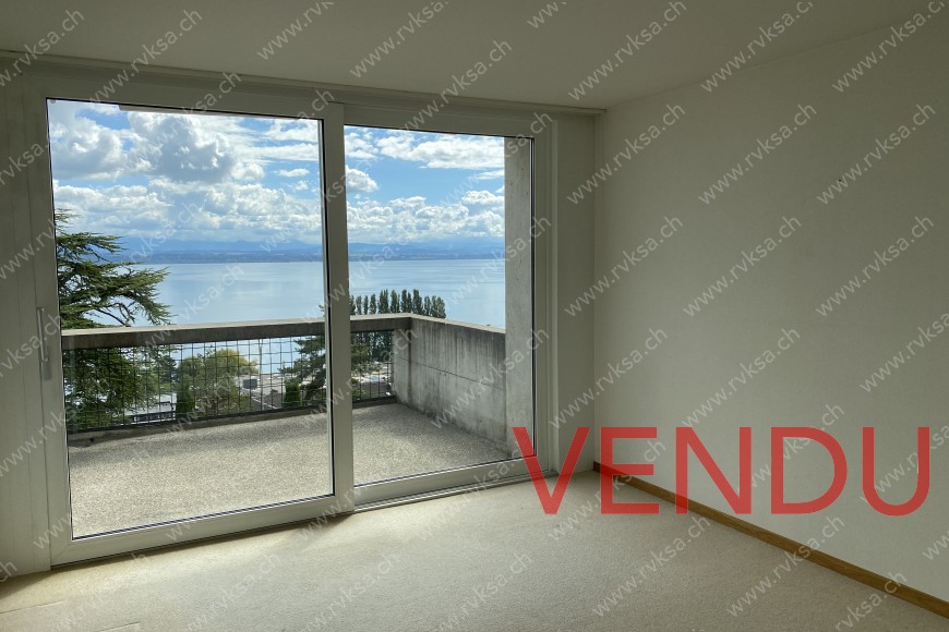 Appartement 4.5 pièces - Chambre avec balcon