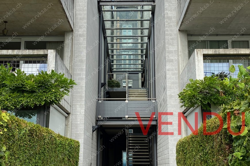 Vue accès intérieur