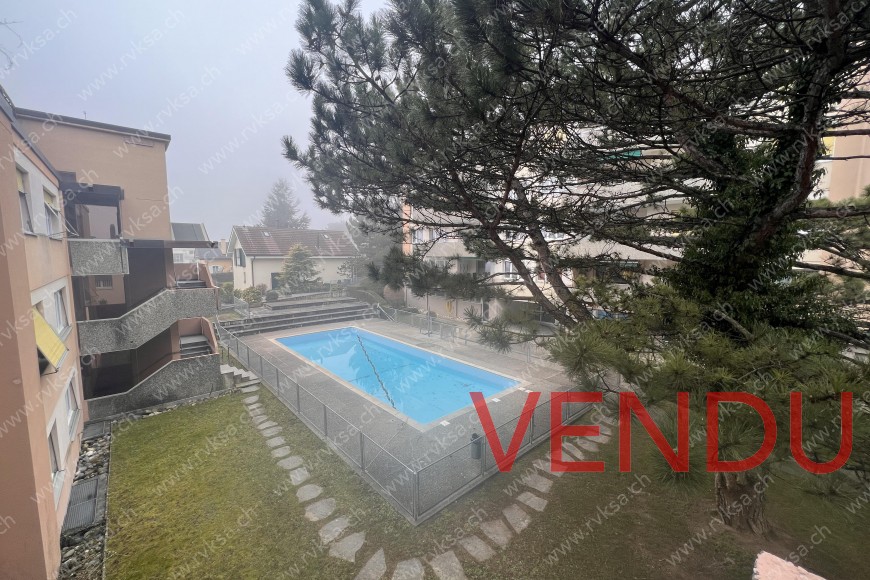 Vue piscine