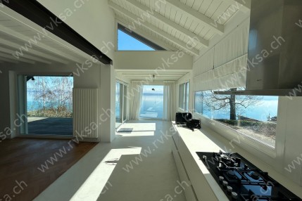 Appartement de 6.5 pièces, 225 m2, à Chez-le-Bart - Cuisine Séjour 