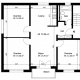 Appartement de 4 pièces, à Coffrane - Plan objet locatif 