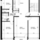 Appartement de 4 pièces, 90 m2, à Les Geneveys-sur-Coffrane - Plan objet locatif 